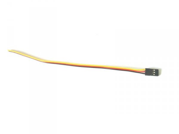 Przewód serwa z wtyczką JR 45cm 0,13mm2 26AWG - płaski - MSP