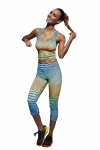 Legginsy Bas Bleu Wave 70