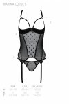 Gorset Marina black Passion