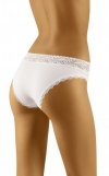 Figi damskie Wol-Bar Soft Lovely Białe