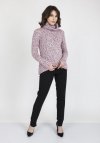 Sweter damski MKM Nicola SWE 103 Różowy