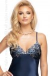 Damska koszula nocna Irall Elodie Navy-Blue