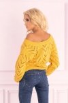 Sweter damski Merribel Manesa Mustard