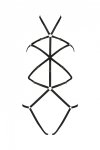 IVENA Body Herness Zestaw