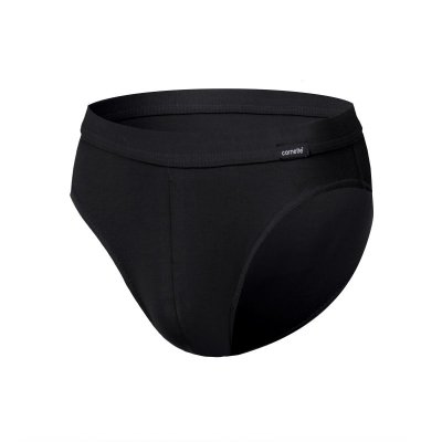 Slipy męskie Cornette Authentic mini 226 czarne