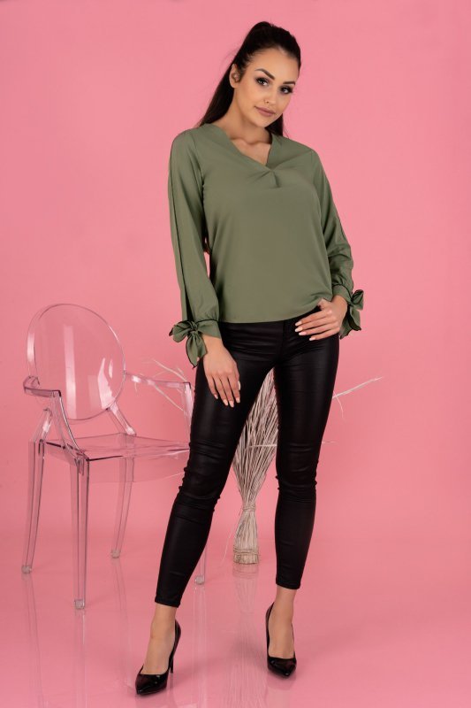 Bluzka damska Merribel Ormin Khaki