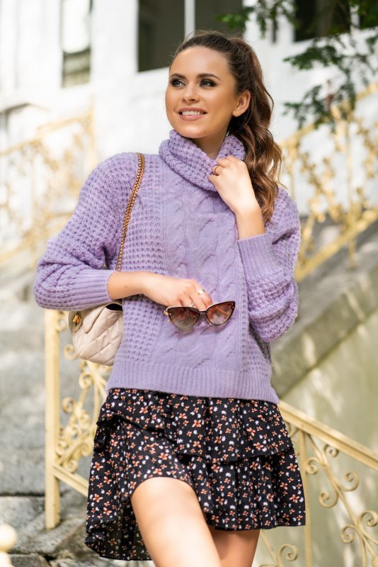 Sweter damski Merribel Sevenel Lilac