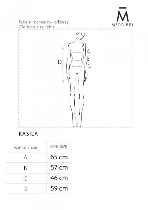 Sweter damski Merribel Kasila Powder