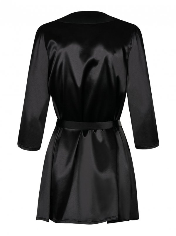 Szlafrok Satinia black Obsessive