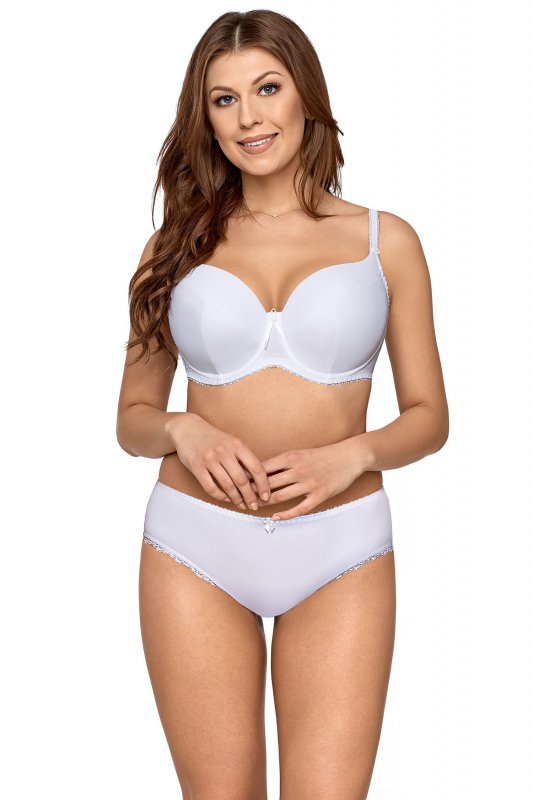 Biustonosz usztywniany Ava 1263 Painel biały plus size