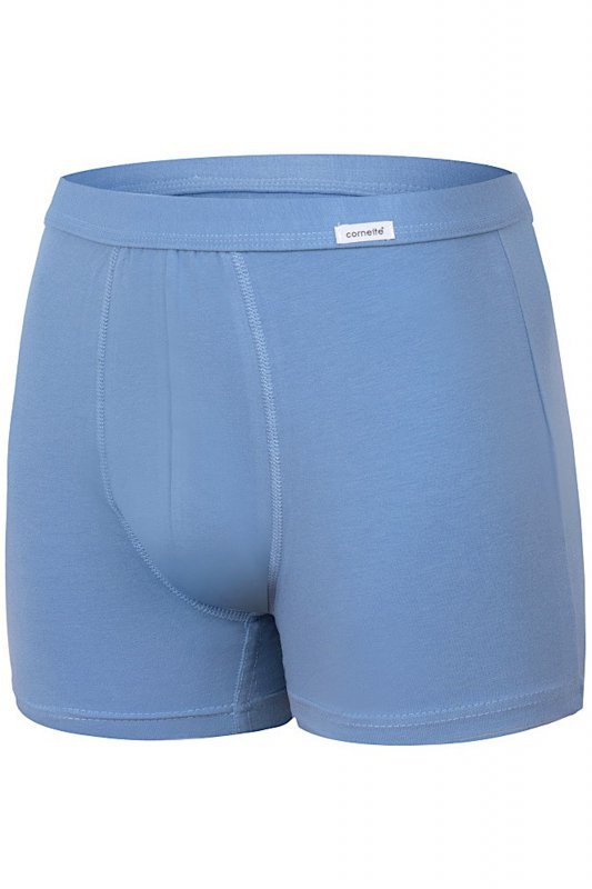 Bokserki męskie Cornette Authentic 092 szaroniebieskie