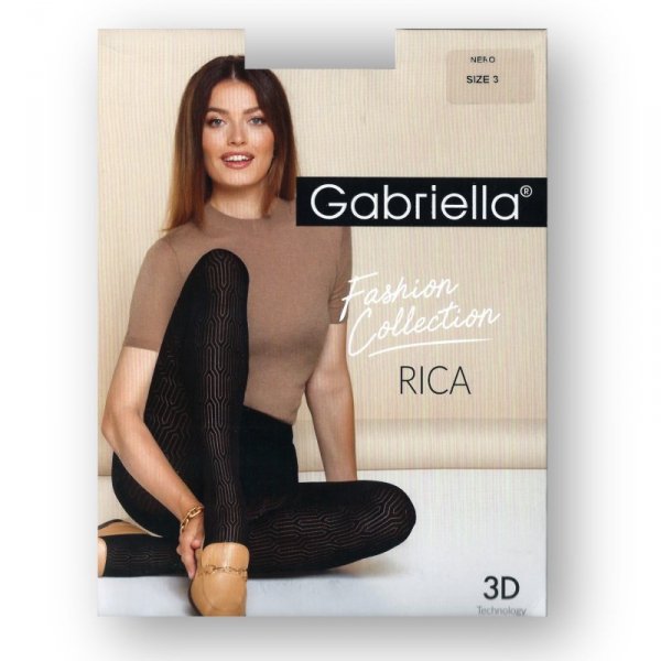 Rajstopy damskie Gabriella 484 Rica nero