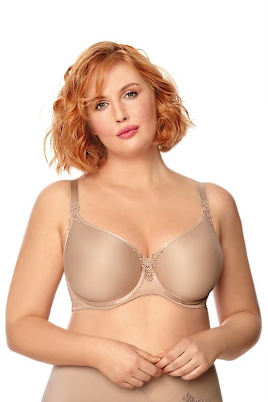 Biustonosz usztywniany Nipplex Anita big mokka