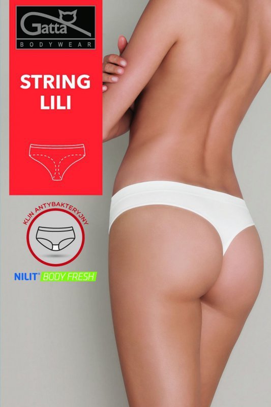 Stringi damskie Gatta Lili 1648s czarne