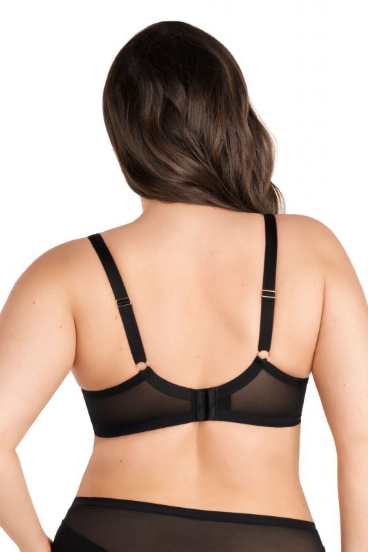 Biustonosz miękki Gorsenia Just black 824