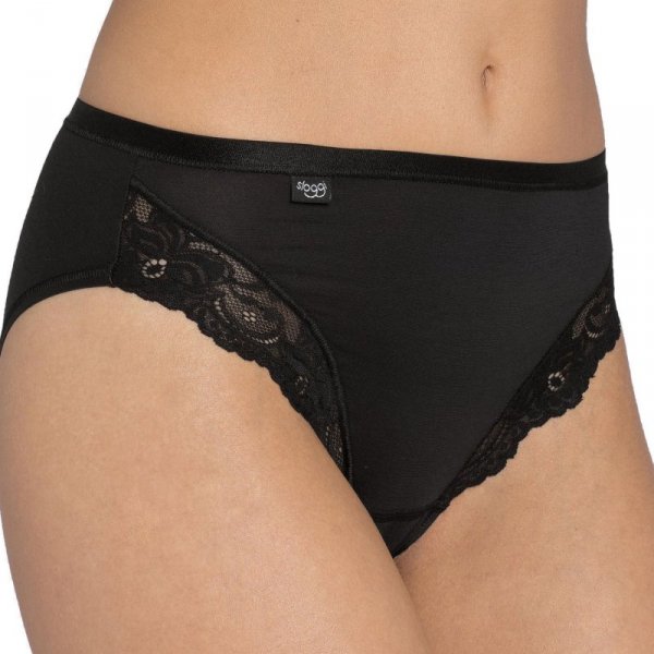 Figi damskie Romance Tai czarne Sloggi