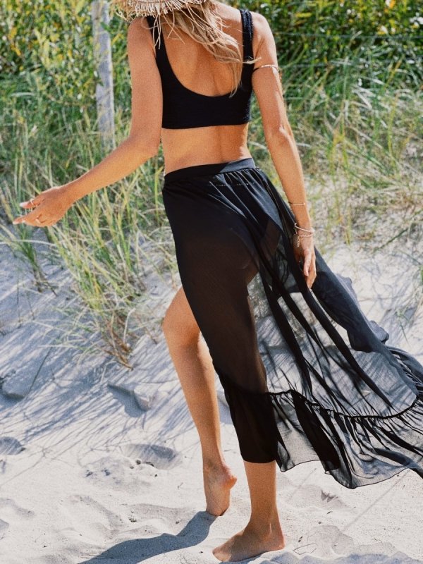 Spódniczka plażowa Black Skirt Qso