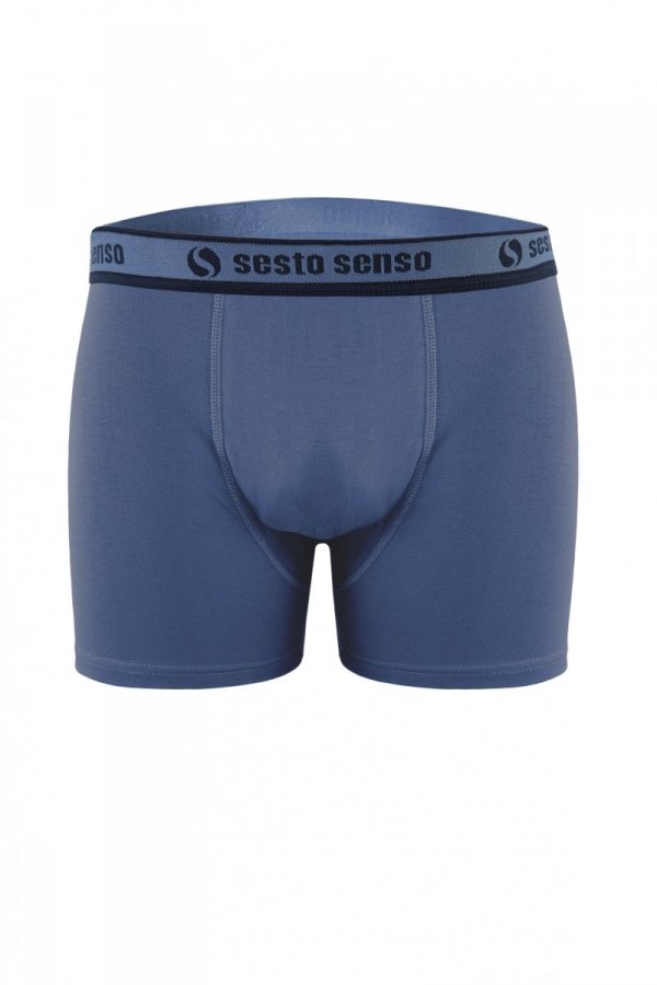 Bokserki męskie Cougar jeansowy Sesto Senso