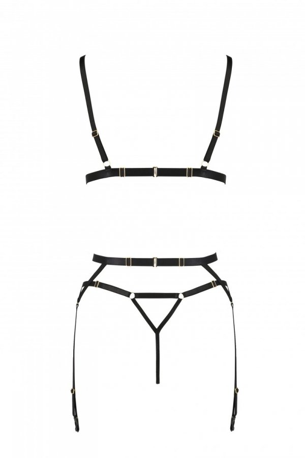 MEGGY SET BODY Herness Zestaw