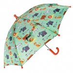 Rex london, parasol dziecięcy, zwierzątka, zielony