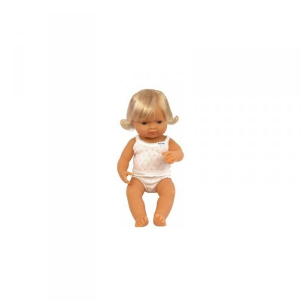 Miniland lalka dziewczynka Europejka 38cm