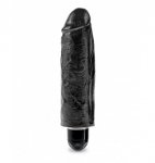 King Cock czarne dildo z wibracjami - 6 Vibrating Stiffy sztuczny penis (czarny) King Cock czarne dildo z wibracjami - 6 Vibrating Stiffy sztuczny penis (czarny)