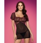 Obsessive Sedusia koszulka czarna S/M Obsessive Sedusia koszulka czarna S/M
