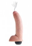 King Cock dildo z wytryskiem Squirting Cock 9 Inch sztuczny penis (cielisty) King Cock dildo z wytryskiem Squirting Cock 9 Inch sztuczny penis (cielisty)