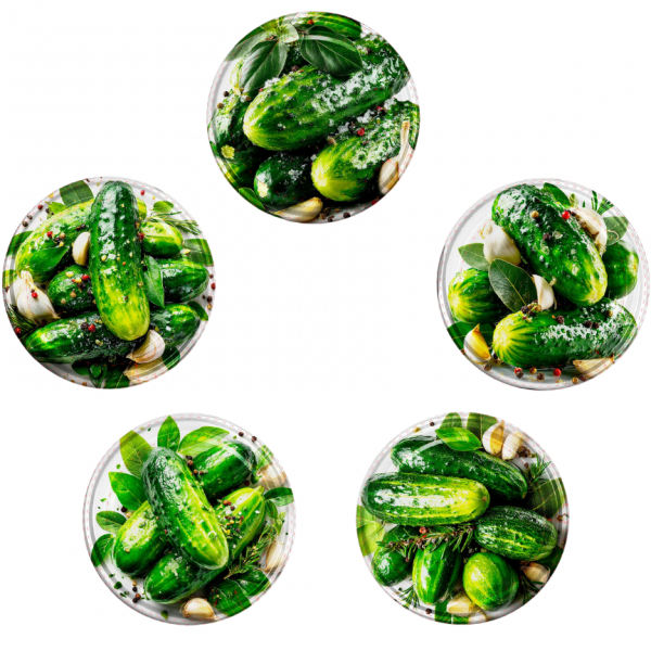 PAN Wieczka FI82 Ogórki Mix 2 - Karton 750 szt.