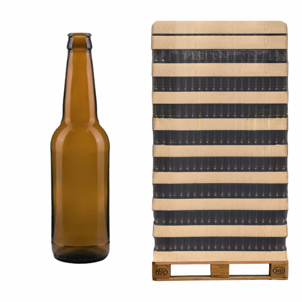 RSZ Butelka Long-neck light pry/off 330 ml - Paleta 3249 szt