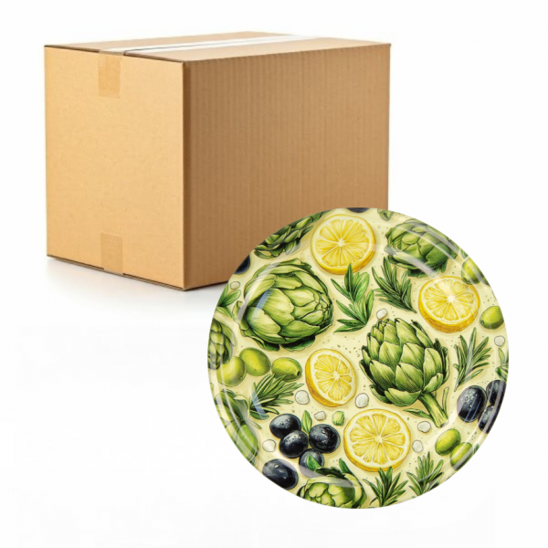 PAN Wieczka FI82 Cytryna Oliwki Karczoch - Karton 750 szt