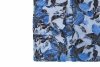 Koszula męska Slim CDR05 -  niebieska 3D w kwiaty 