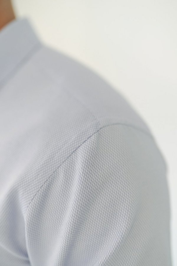 Koszula męska Slim ST4 - niebieska 100%bawełny
