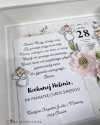 Personalizowana ramka - pamiątka Chrztu Świętego