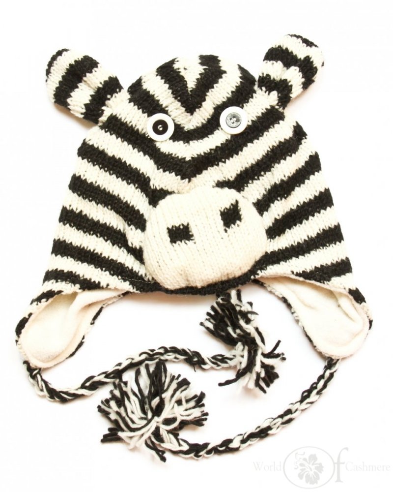 Czapka zebra