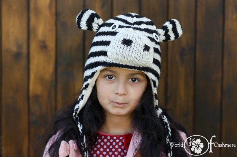 Czapka zebra