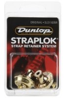 Dunlop SLS1102BR Straplocki do gitary- kolor mosiądz