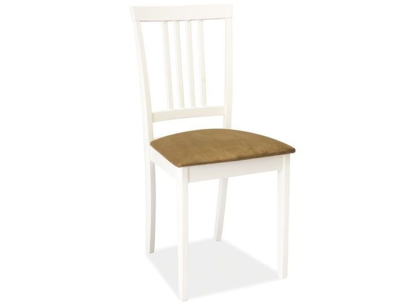 Krzesło CD-63 biało-beżowe