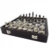 Szachy metalowe - elegancki zestaw dla szachisty - G334A