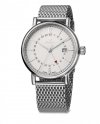 zegarek damski ALZA GMT, SST, white, mesh WAT.0142.1002