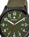 Zegarek SWIZA Kretos Gent SST black-olive-olive WAT.0251.1101