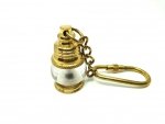 Schlüsselanhänger Schiff Lampe Messing | KEY-0119