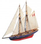 Bluenose II – szkuner - drewniany model do sklejania
