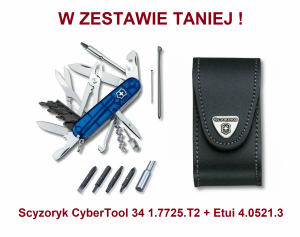 Scyzoryk Victorinox CyberTool 34 Niebieski w zestawie z etui