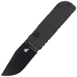Nóż składany BlackFox NU-Bowie Black G10, Black Idroglider D2 (BF-758)
