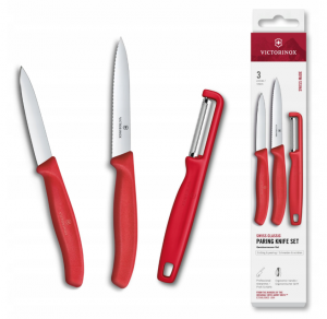 Zestaw noży do warzyw i owoców Swiss Classic z obieraczką Victorinox 6.7111.33C1