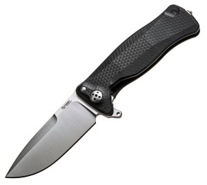 Nóż LionSteel (SR11ABS) Black Aluminum, Satin Sleipner