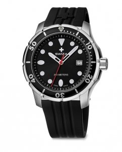Zegarek SWIZA Tetis Gent SST black-black WAT.0461.1001