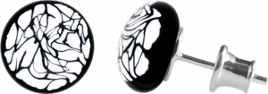 Kolczyki Sztyfty MURANO GLASS SZT516