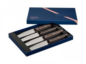 Opinel Zestaw 4 noży Facette Box Dark Ash